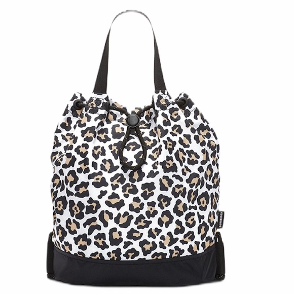 Converse Handbags - Converse Novelty Bucket Bag Leopard 🐆 Black Tan